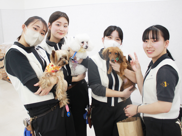 ２年生とモデル犬の写真撮影会♪～PART②～